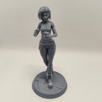 Figurine Jinx Arcane, Figurine Jinx, Figurine à peindre, Figurine Résine, Broken Jinx, Jinx, Arcane, League of Legends, Hurtem Workshop