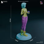 Figurine Jinx Arcane, Figurine Jinx, Figurine à peindre, Figurine Résine, Broken Jinx, Jinx, Arcane, League of Legends, Hurtem Workshop