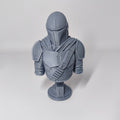 Figurine Buste Mandalorian Devant
