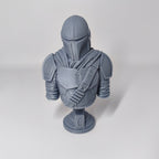 Figurine Buste Mandalorian Devant