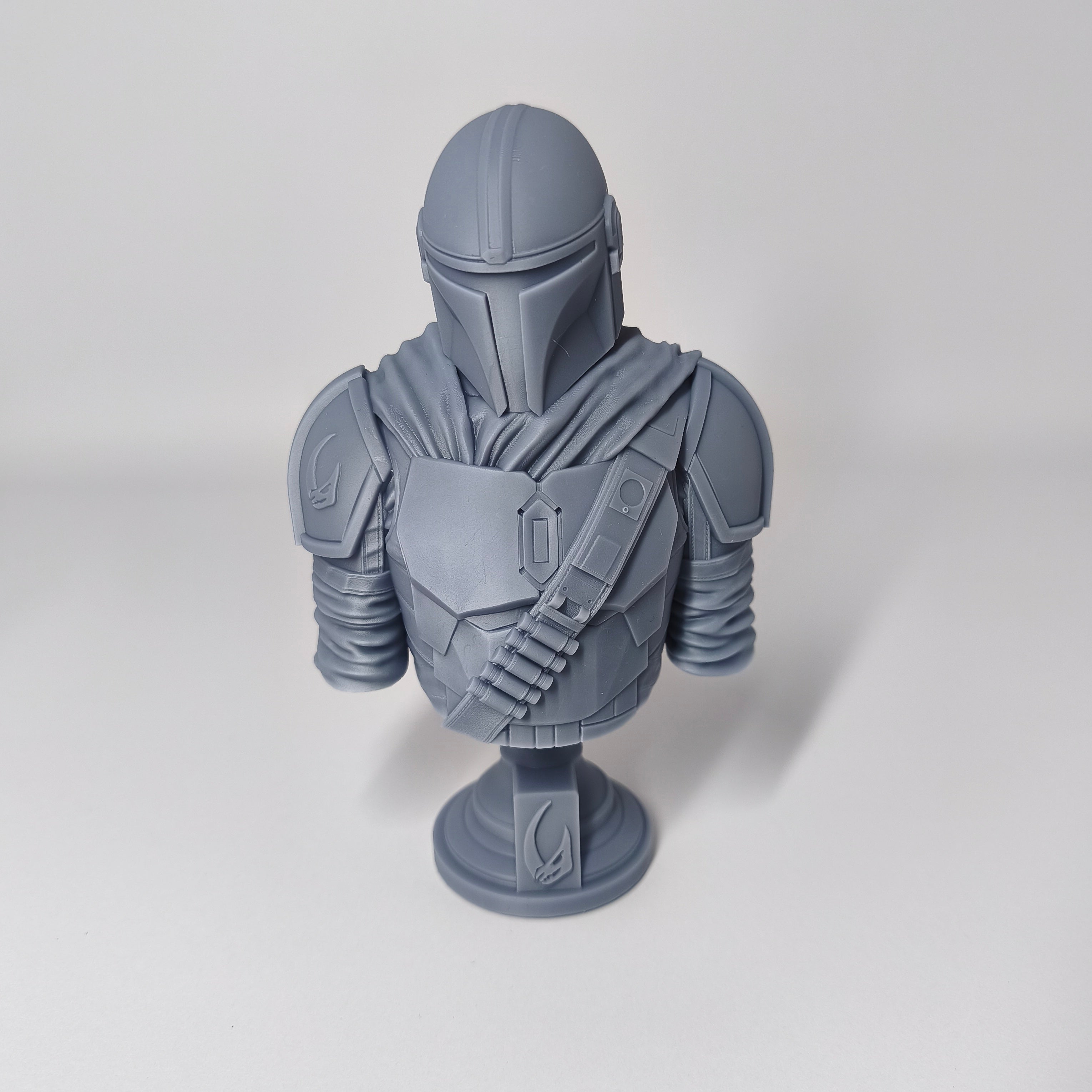 Figurine Buste Mandalorian Devant