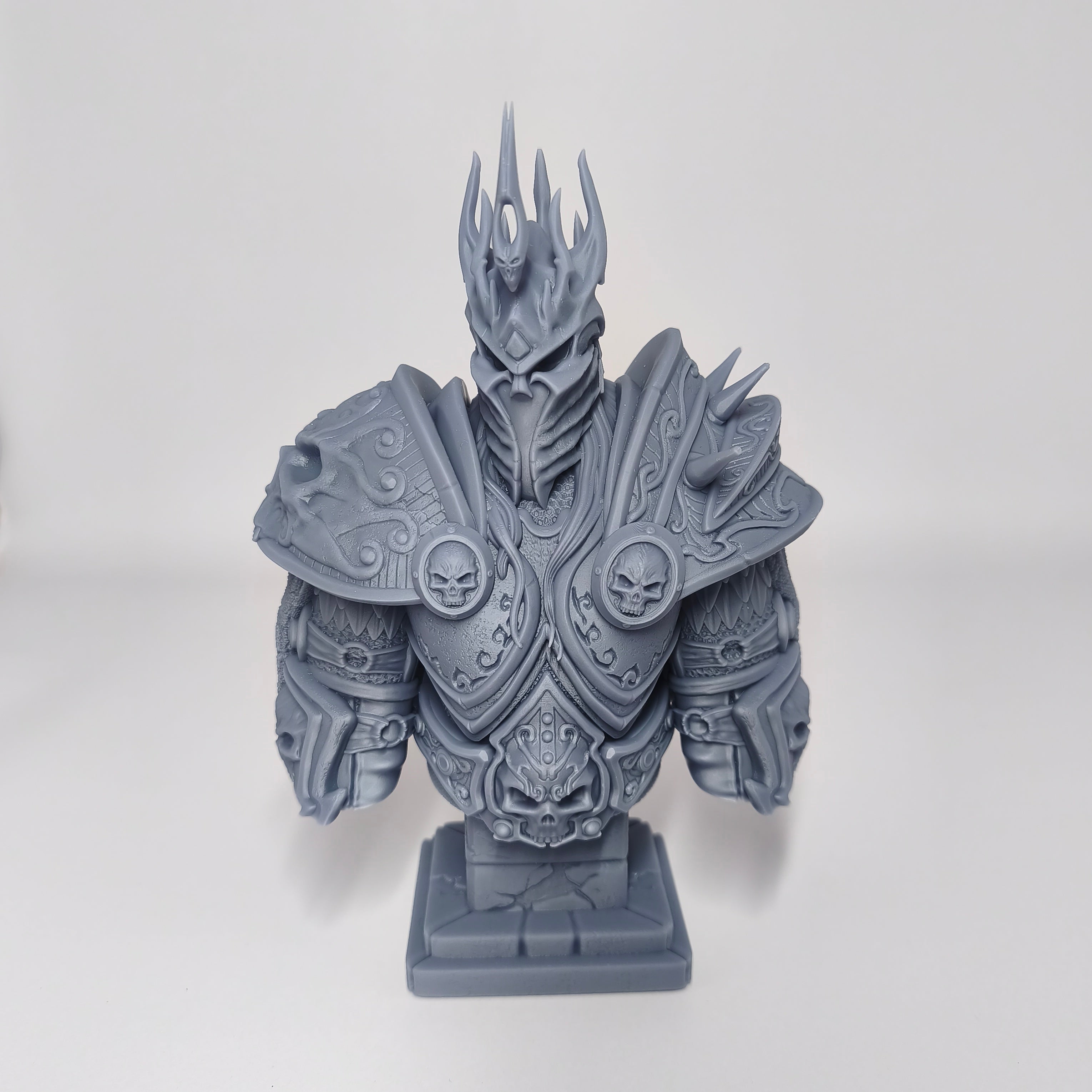 Figurine Buste Roi Liche Devant