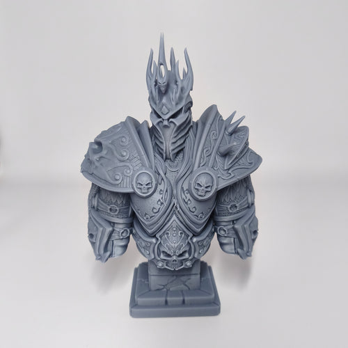 Figurine Buste Roi Liche Devant