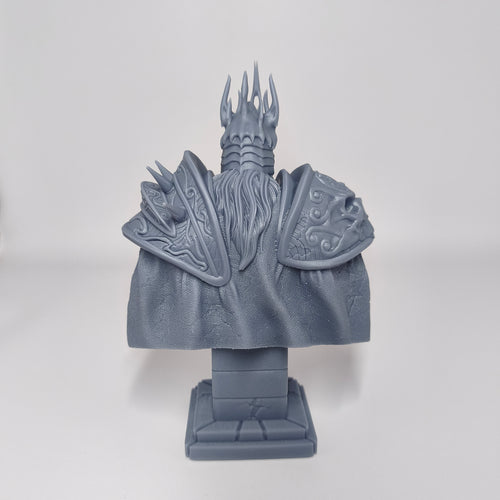 Figurine Buste Roi Liche Dos