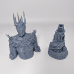 Figurine Buste Sauron Ensemble