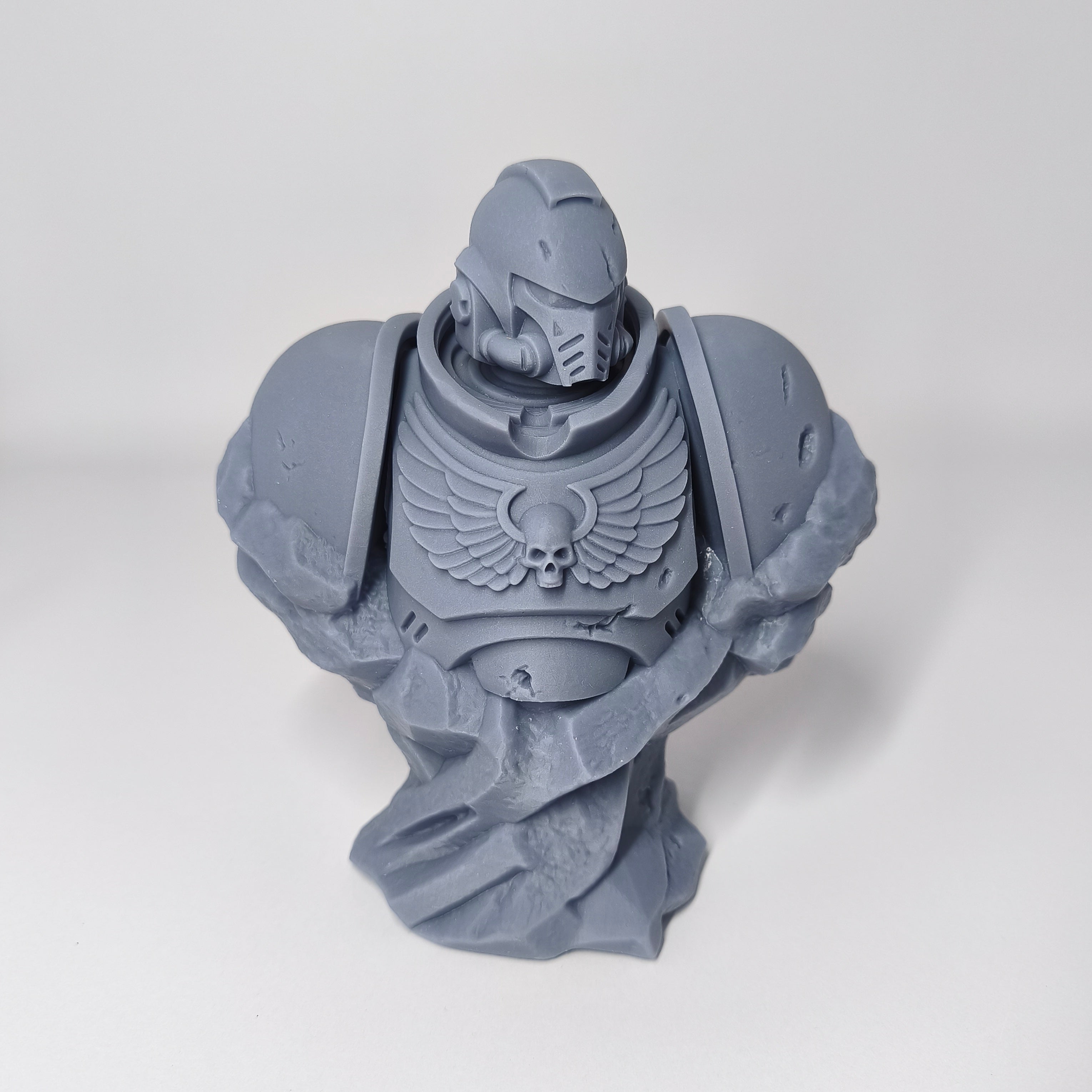 Figurine Buste Space Marine Devant