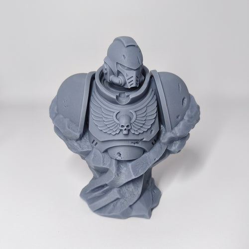 Figurine Buste Space Marine Devant