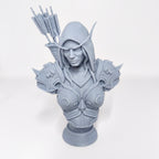 Figurine Buste Sylvanas Devant